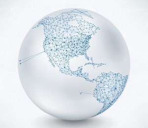 Image - Earth - USA map globe