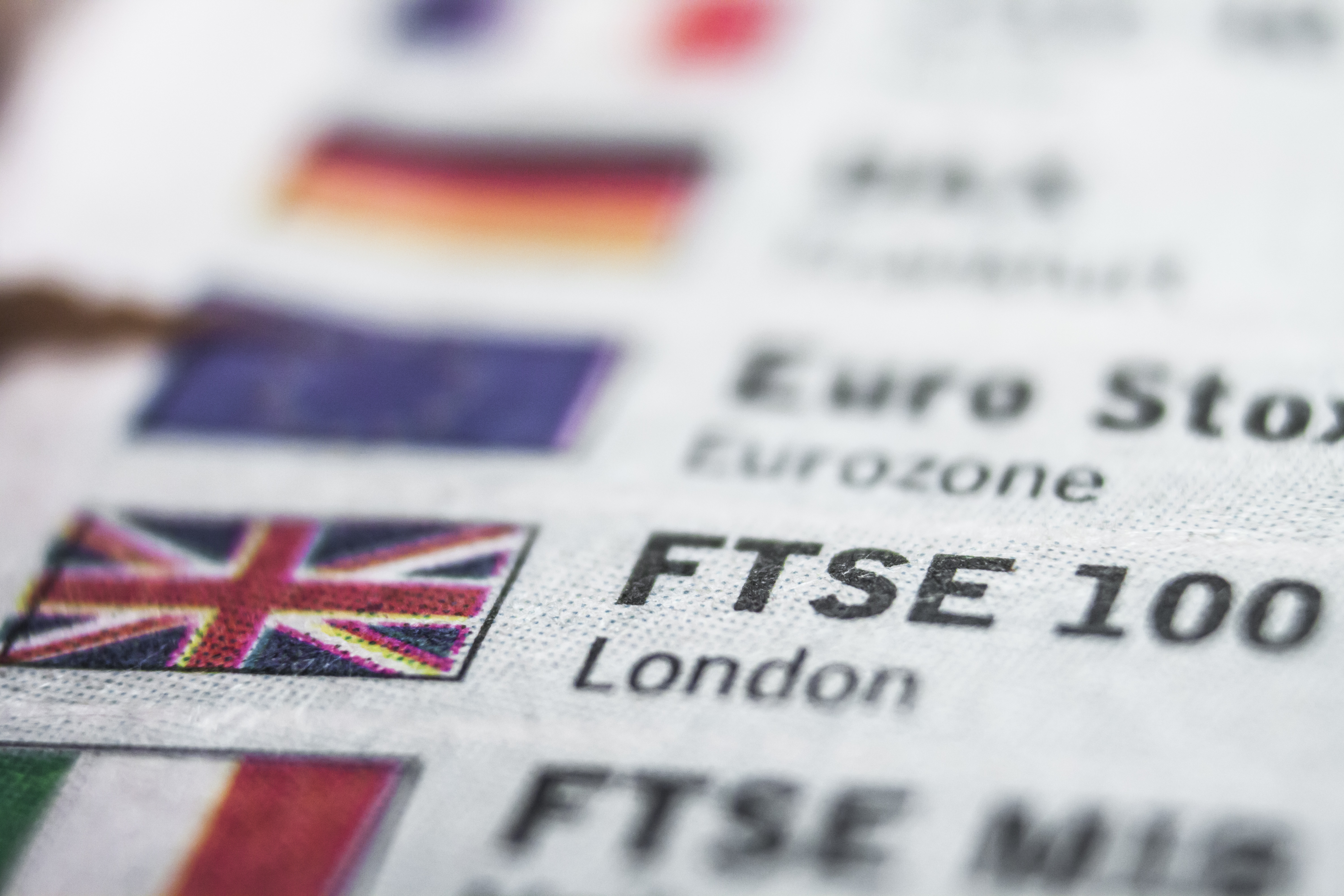 UK100 – Gives up earlier gains in risk-averse trade in the markets