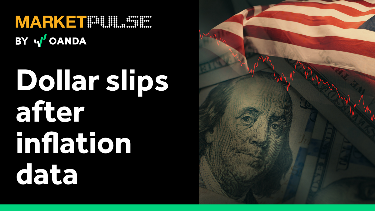 Dollar slips after inflation data