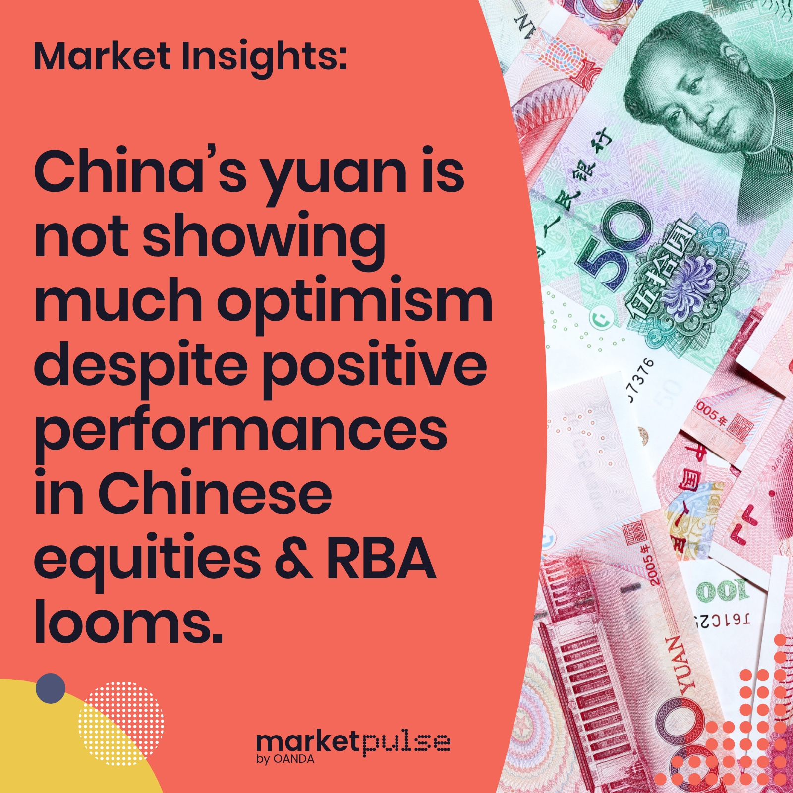 Podcast – China’s yuan is not showing much optimism despite positive performances in Chinese equities and RBA looms